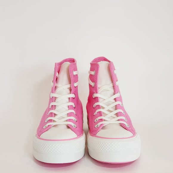 Converse CTAS Lift Retro Varsity Oops Pink Women's Platform Sneakers A07141C NWT - Picture 6 of 6